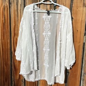 Lace cardigan